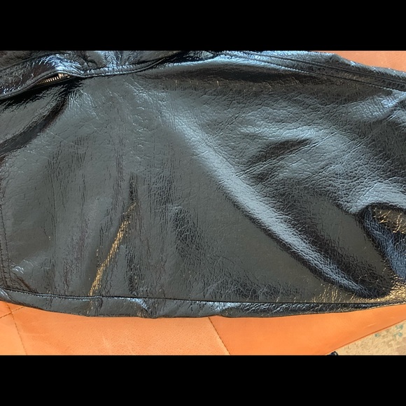 Reclaimed Vintage Faux Leather Moms Pants - Picture 6 of 7